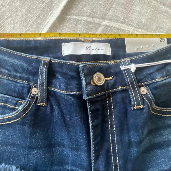 NWT KanCan Dark Blue Ankle Skinny Jean - Picture 7 of 8